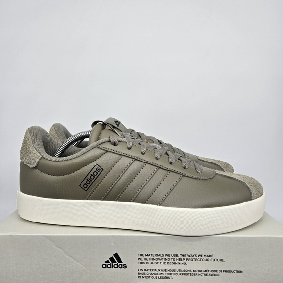 New adidas VL Court 3.0 Clay Core Black Men\'s Shoes Size 10 main image 5